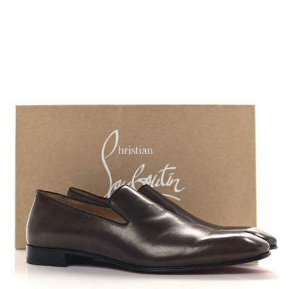 Christian Louboutin Calfskin Mens Dandelion Flat Loafers 42.5 Cosme 10 of 10