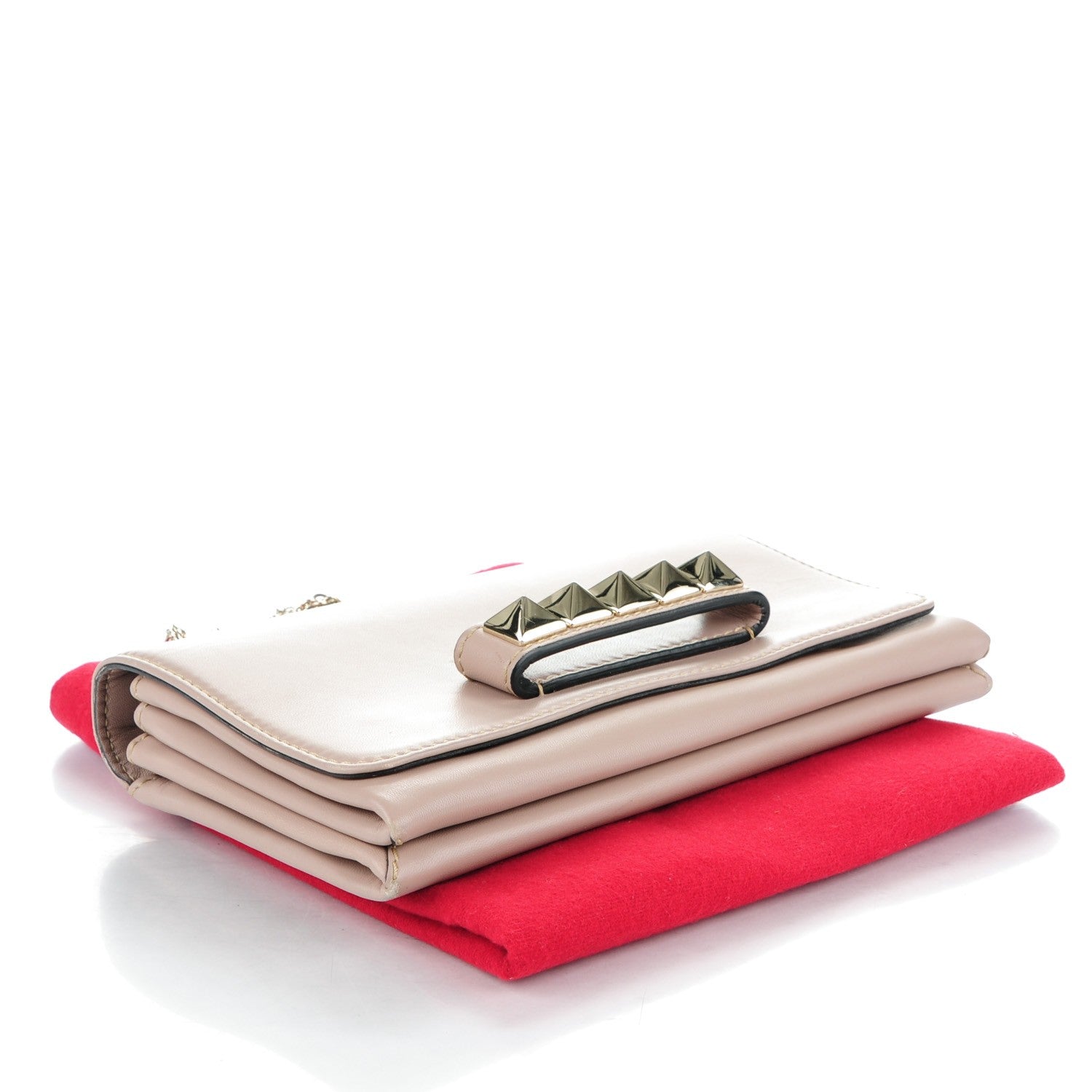 Valentino Garavani Nappa Va Va Voom Shoulder Bag Poudre 4 of 9
