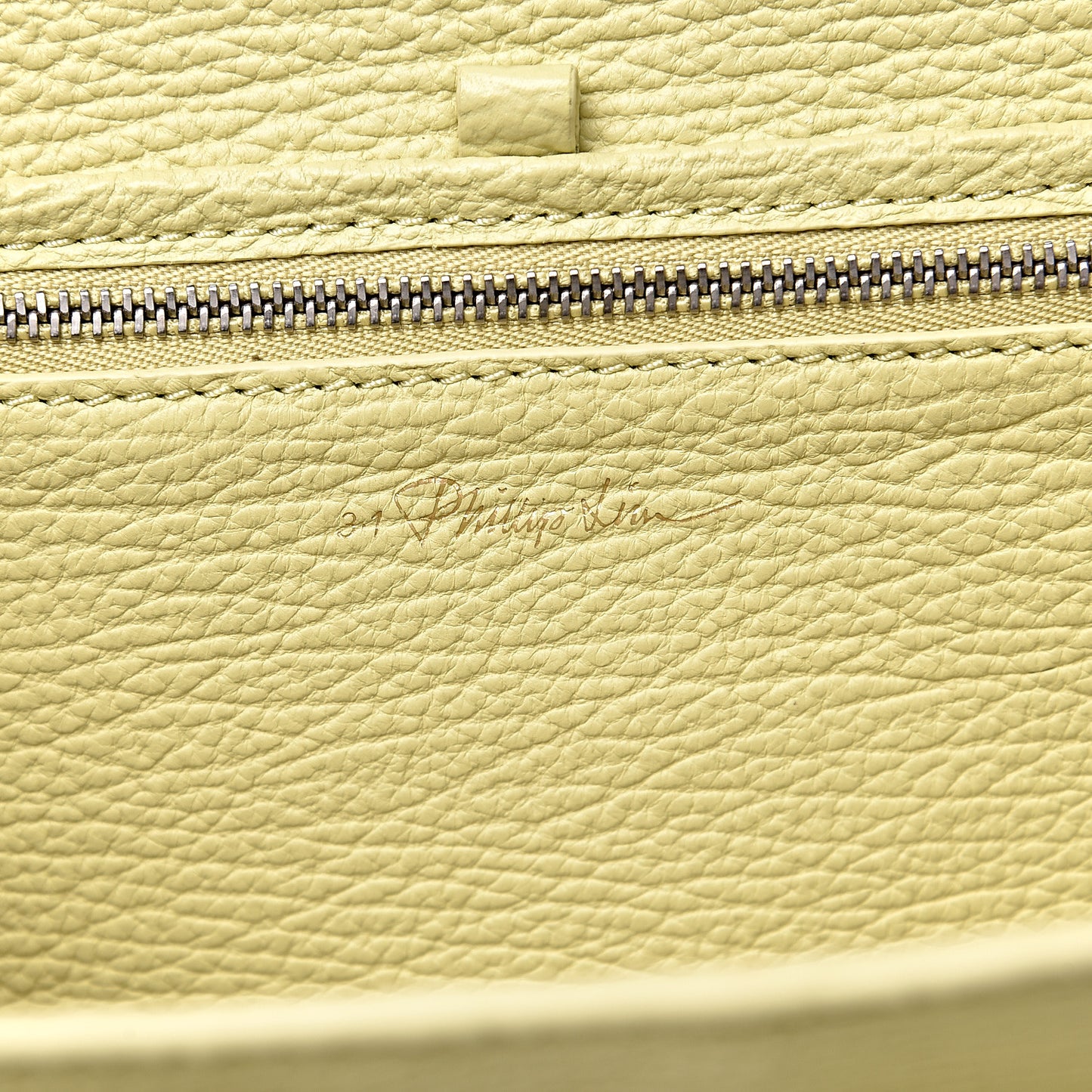 3.1 Textured Calfskin Mini Pashli Satchel Citron