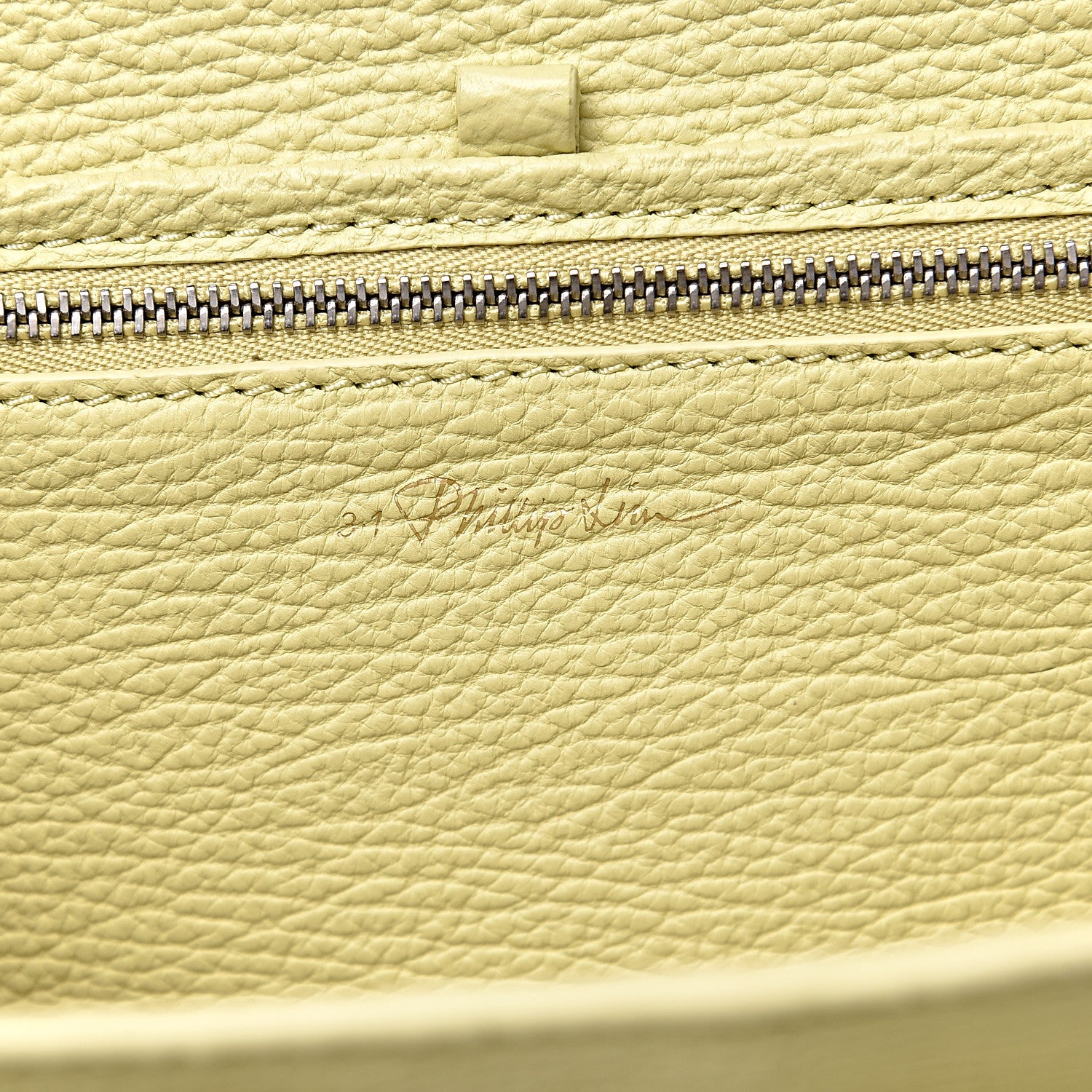 3.1 Phillip Lim 3.1 Textured Calfskin Mini Pashli Satchel Citron 5 of 13