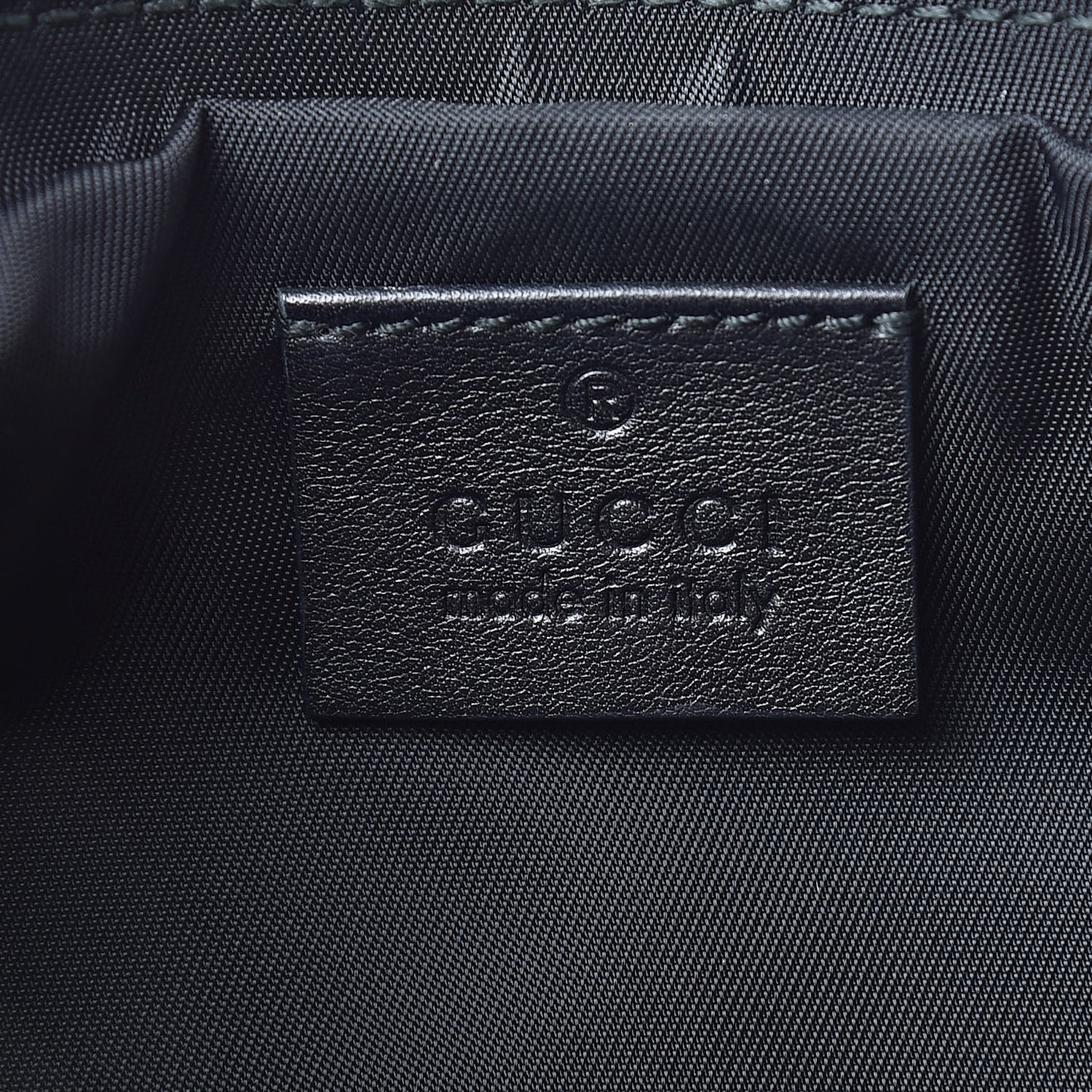 Guccissima Signature New Britt Wristlet Black