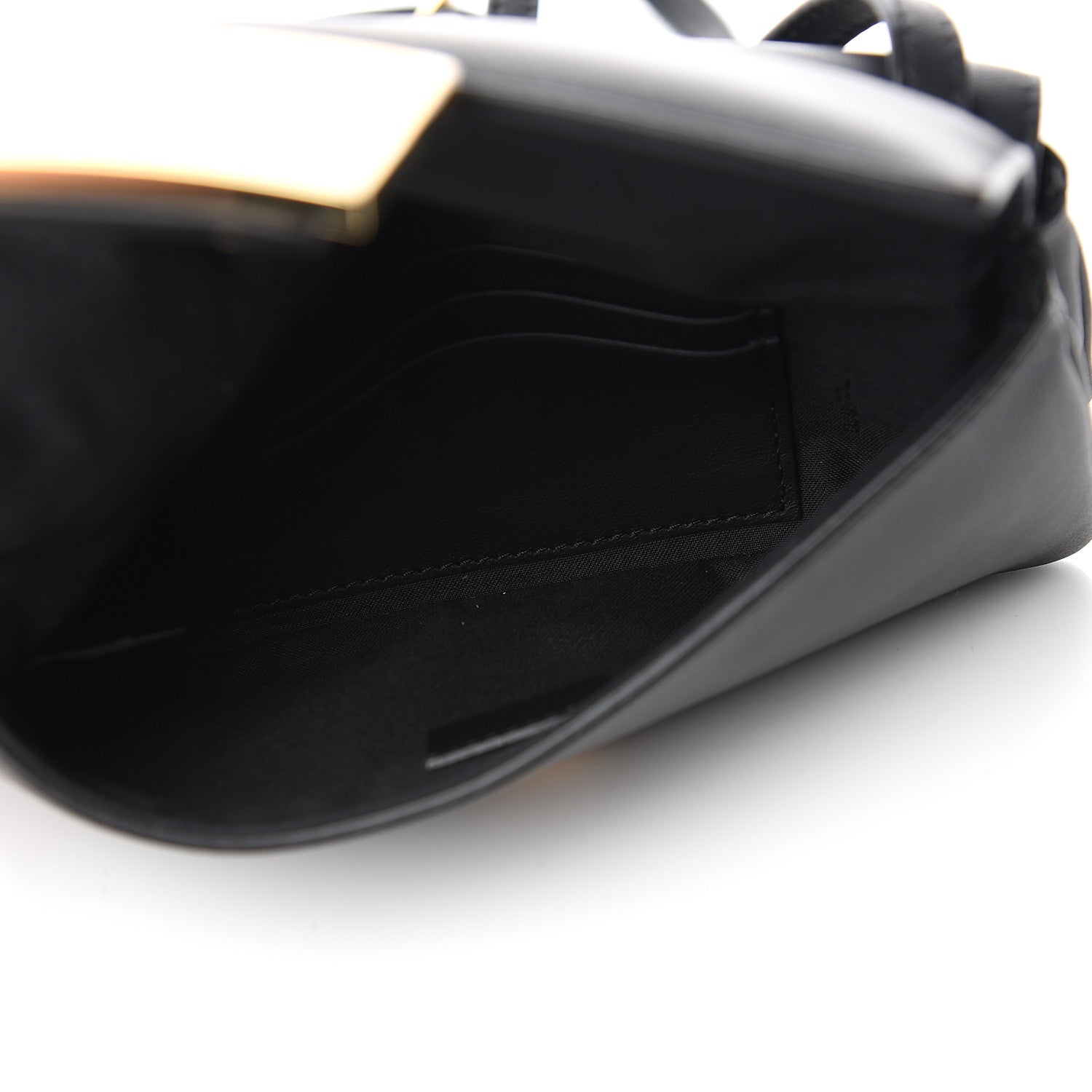 Fendi Vitello Grace Matte Duo Baguette Black 7 of 10