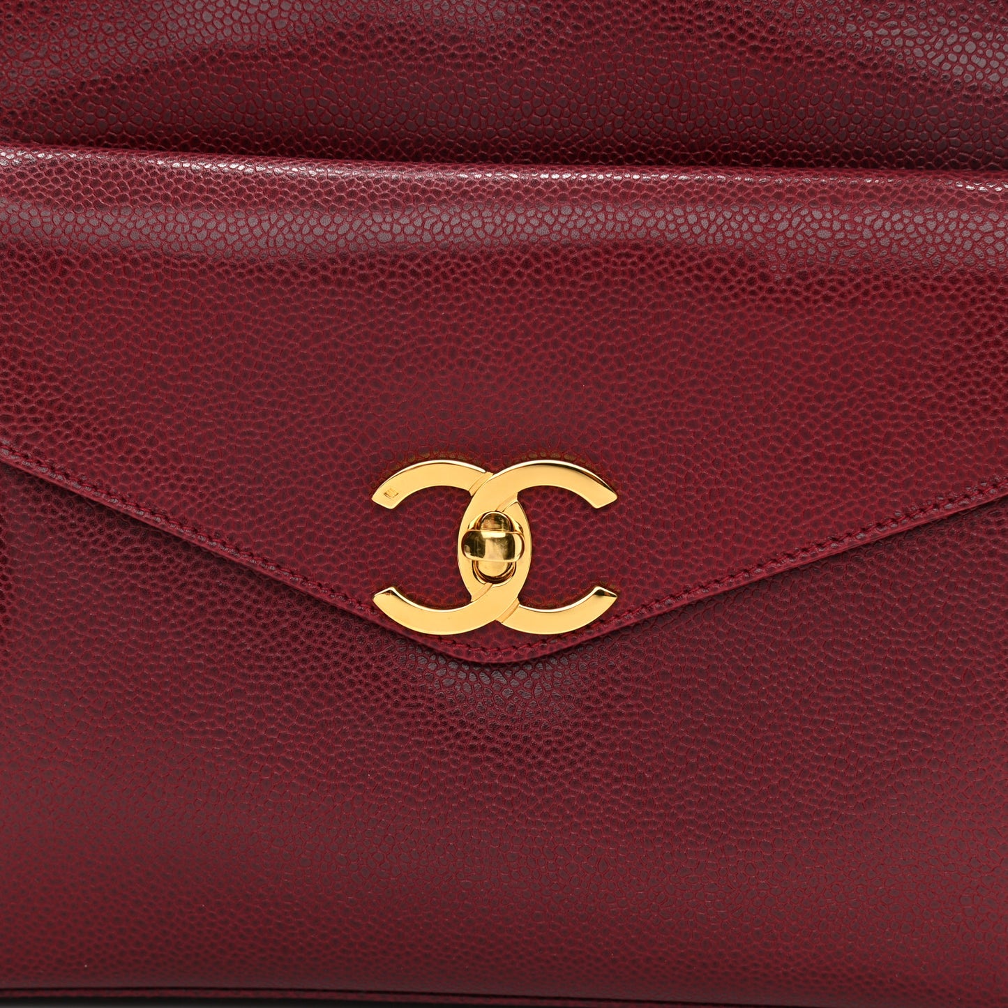 Caviar CC Shopper Tote Red