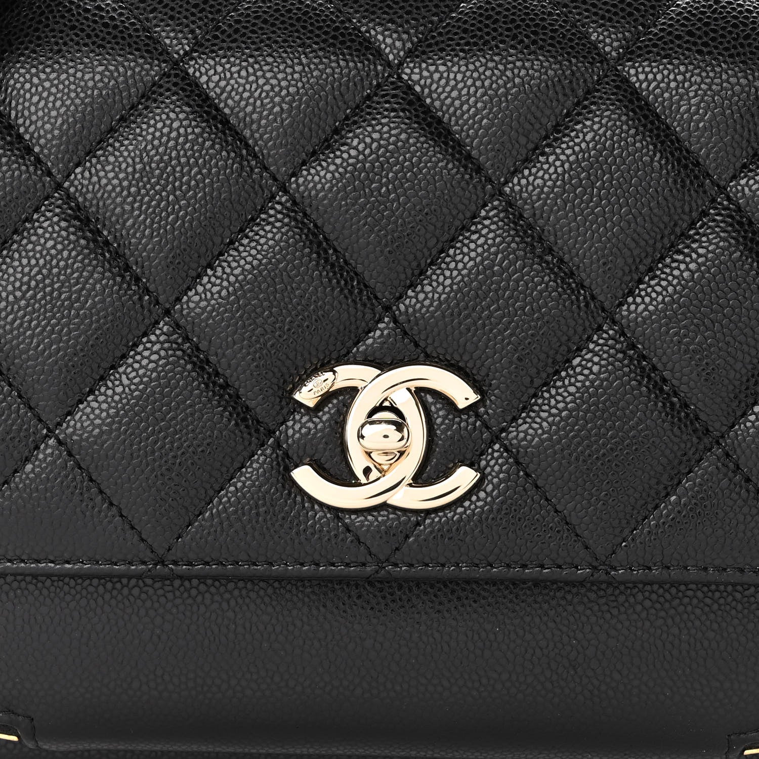 Chanel Caviar Quilted Medium Business Affinity Flap Black 8 of 10