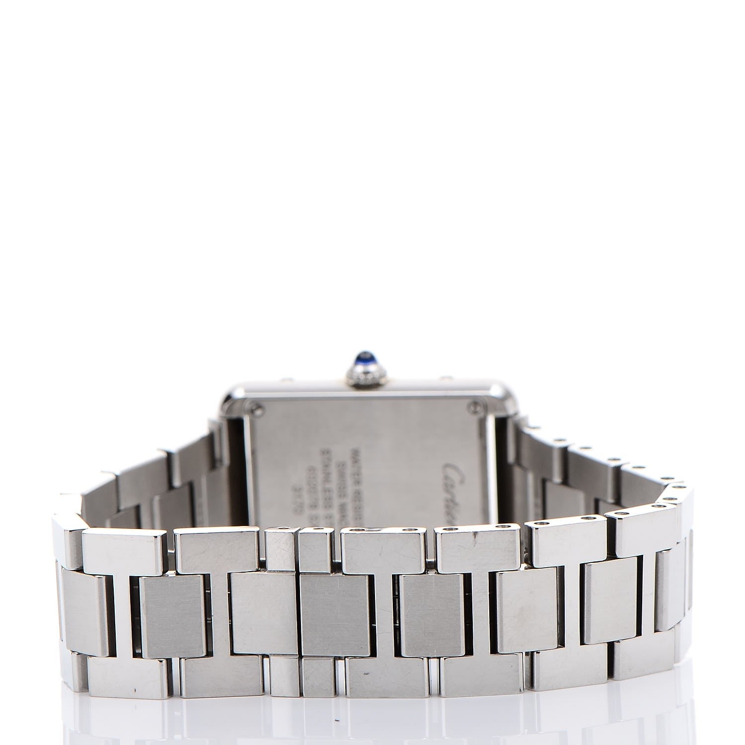 Cartier Stainless Steel 24mm Tank Solo Quartz Watch 4 of 8
