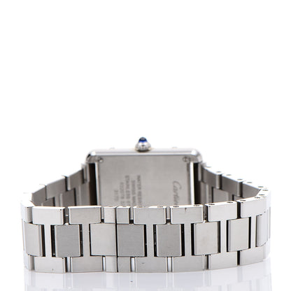 Cartier Stainless Steel 24mm Tank Solo Quartz Watch 4 of 8