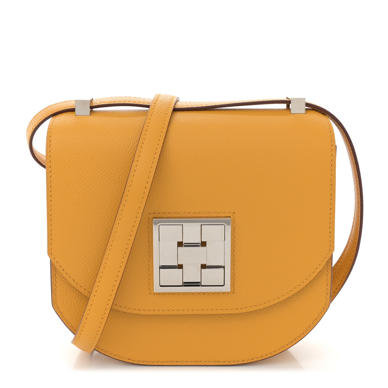 Hermes Epsom Mosaique Au 24-17 Jaune Ambre 1 of 10