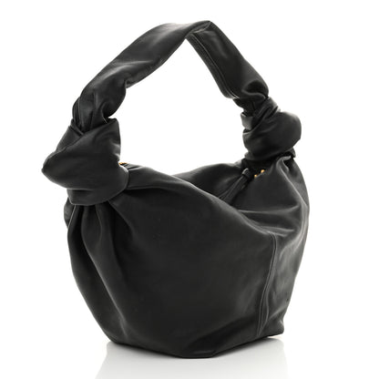 Bottega Veneta Calfskin Teen Double Knot Hobo Black 3 of 12