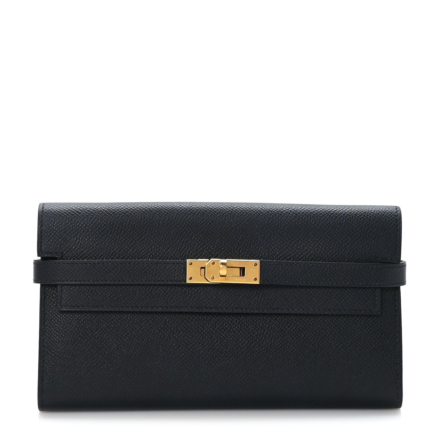 Epsom Kelly Longue Wallet Black