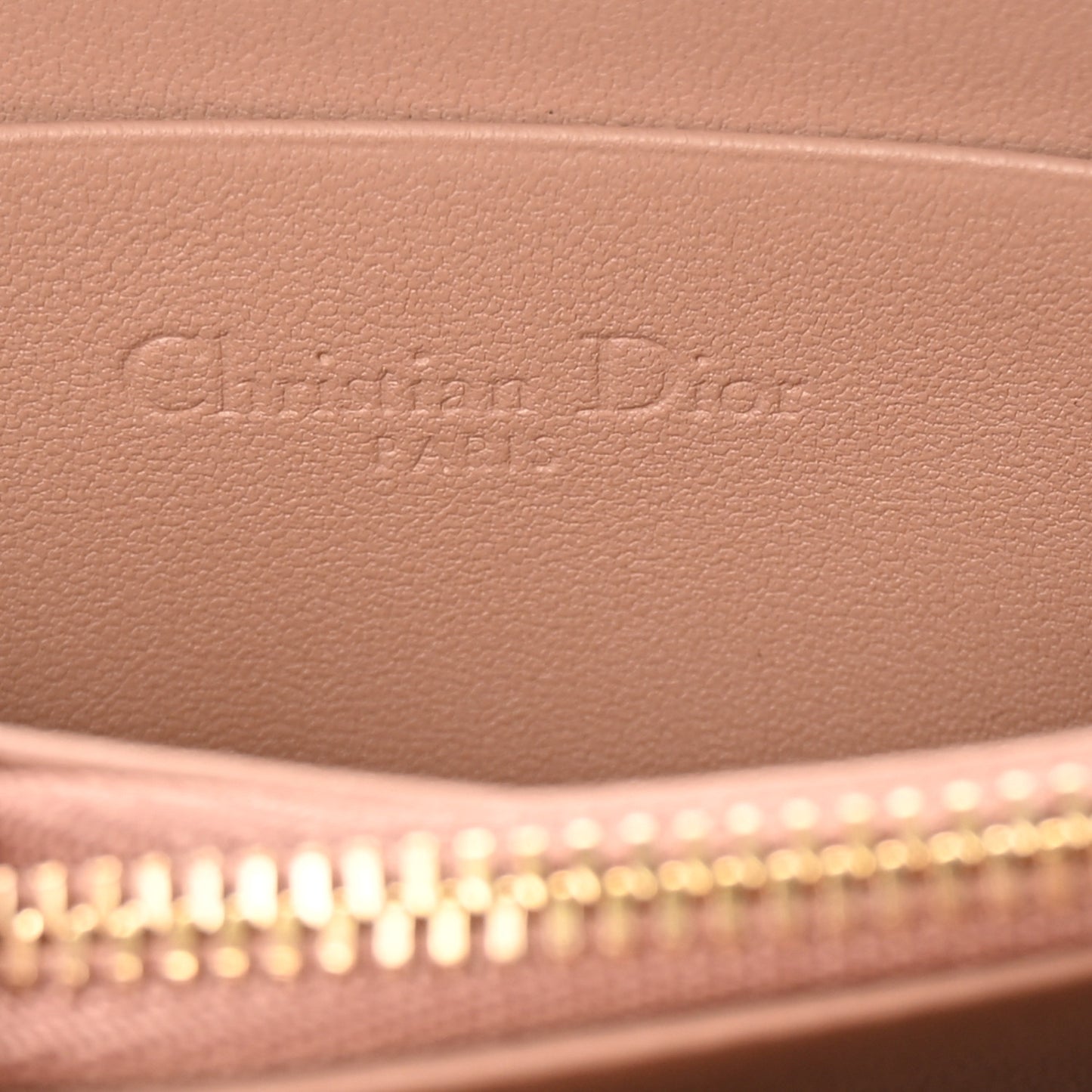Lambskin Cannage Small Lady Dior Voyageur Coin Purse Rose Des Vents