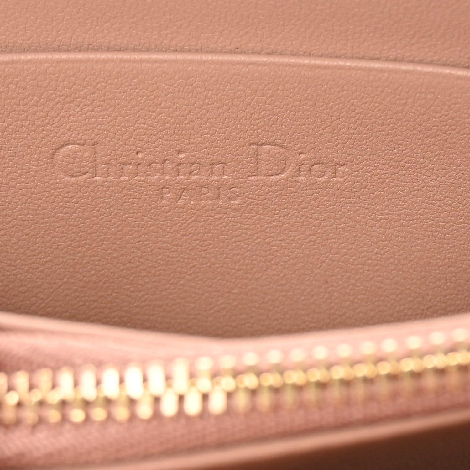 Christian Dior Lambskin Cannage Small Lady Dior Voyageur Coin Purse Rose Des Vents 6 of 7