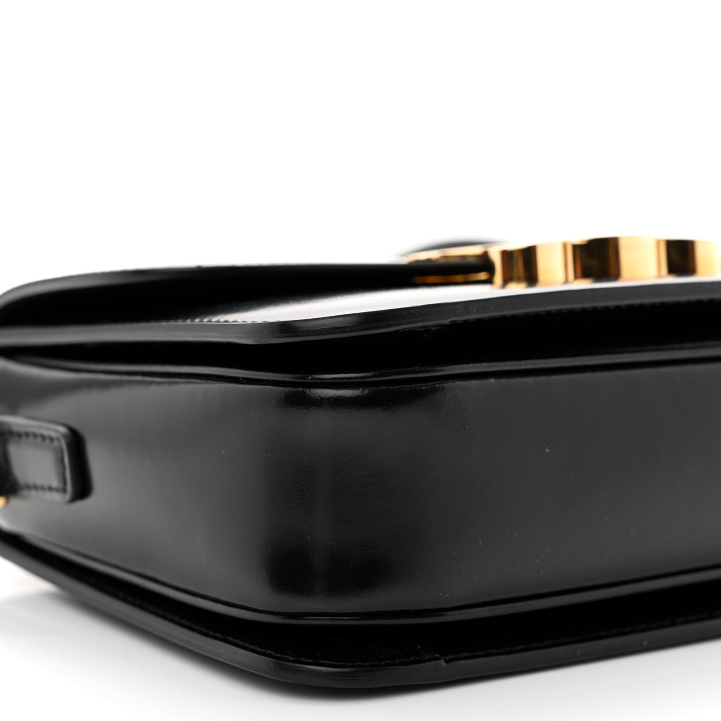 Shiny Calfskin Teen Triomphe Black