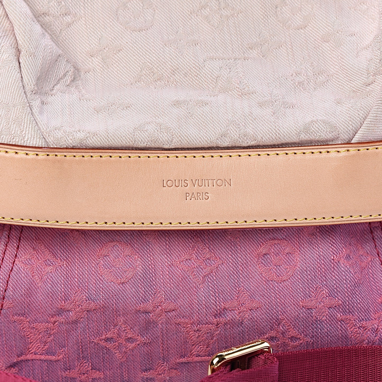 Denim Sunshine Messenger Rouge Fauviste