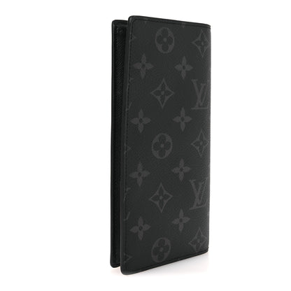 Louis Vuitton Monogram Eclipse Brazza Wallet 3 of 7