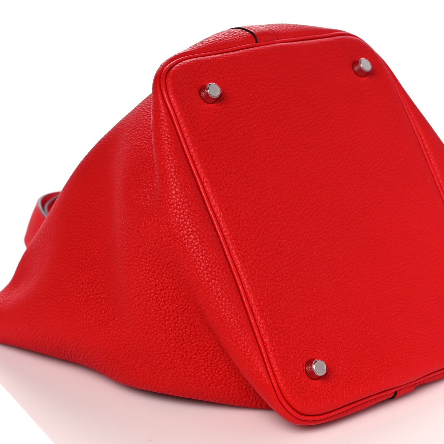 Taurillon Clemence Picotin Lock 22 MM Rouge De Coeur