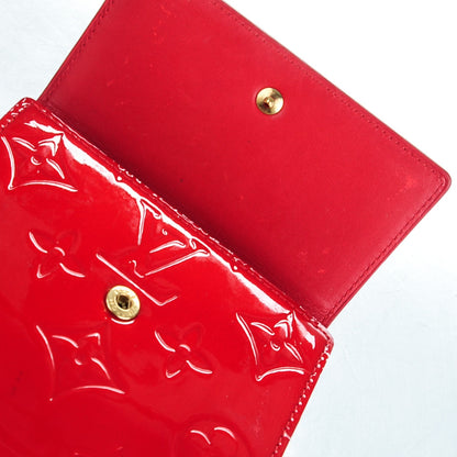 Louis Vuitton Vernis Elise Wallet Rouge 9 of 10
