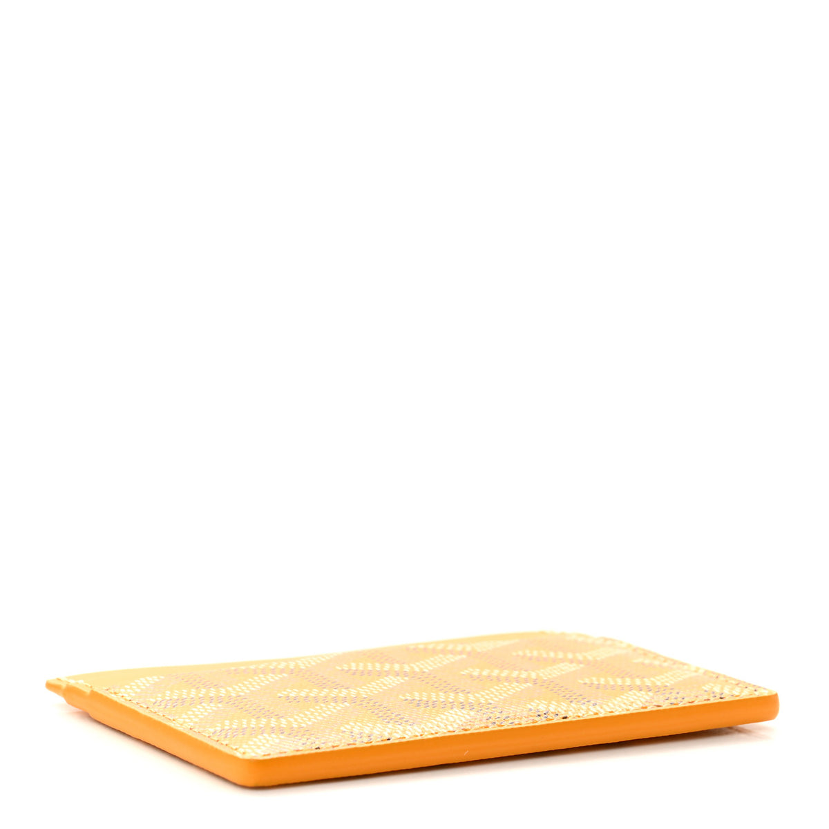 Goyardine Saint Sulpice Card Holder Yellow