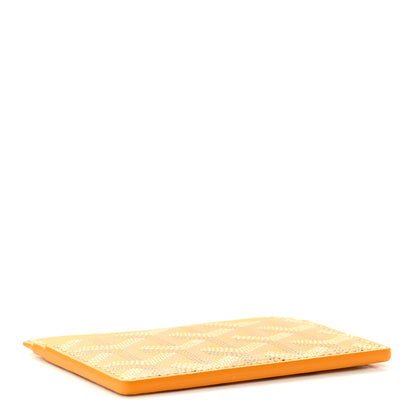 Goyard Goyardine Saint Sulpice Card Holder Yellow 4 of 8