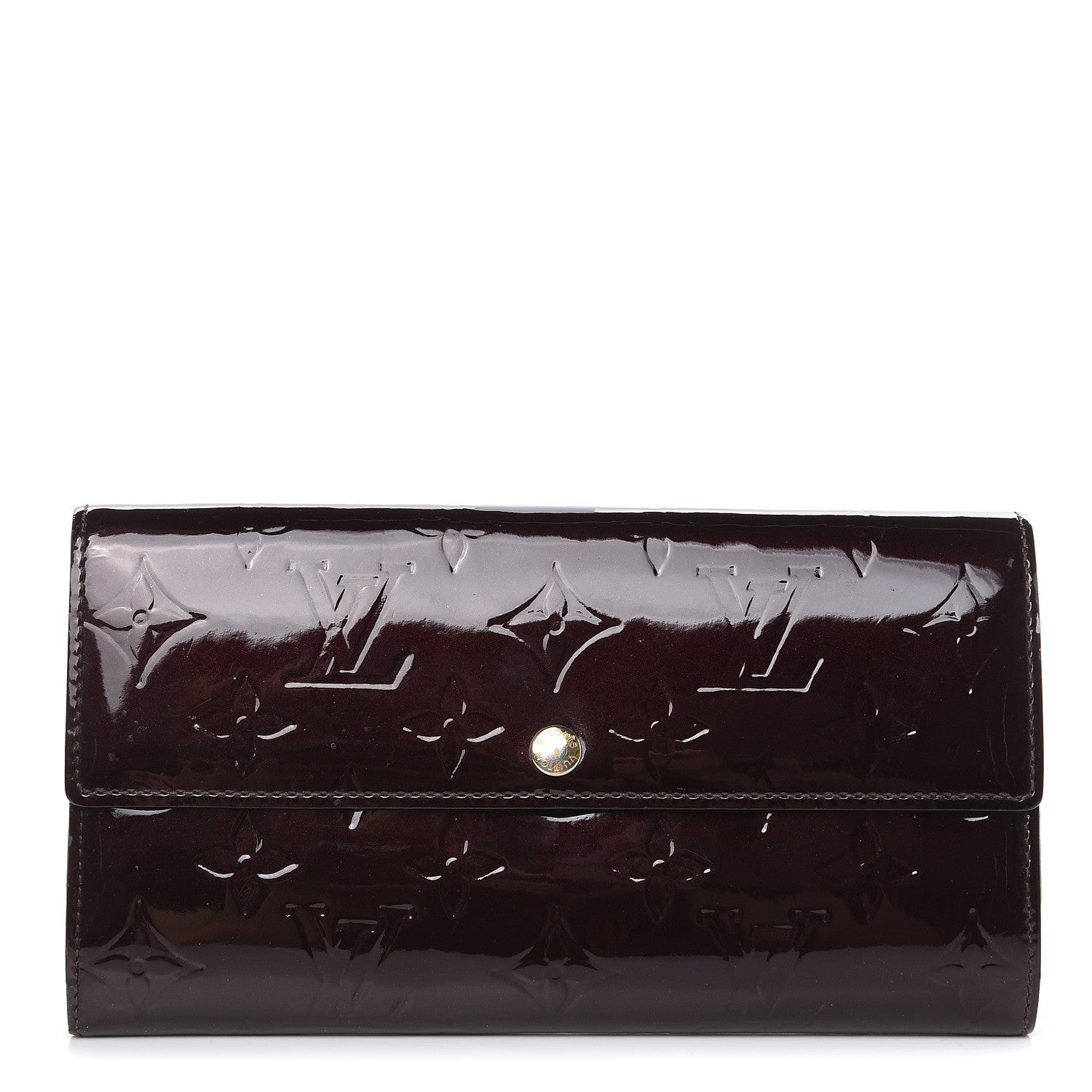 Louis Vuitton Vernis Sarah Wallet Amarante 1 of 15