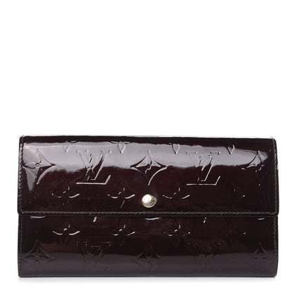 Louis Vuitton Vernis Sarah Wallet Amarante 1 of 15