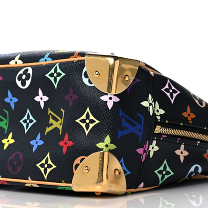 Louis Vuitton Monogram Multicolor Trouville Black 8 of 8
