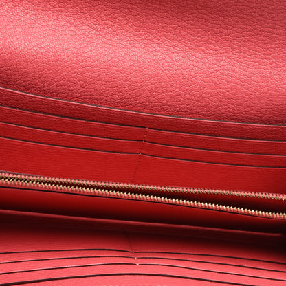 Hermes Chevre Mysore Kelly Longue Wallet Rose Azalee 5 of 6