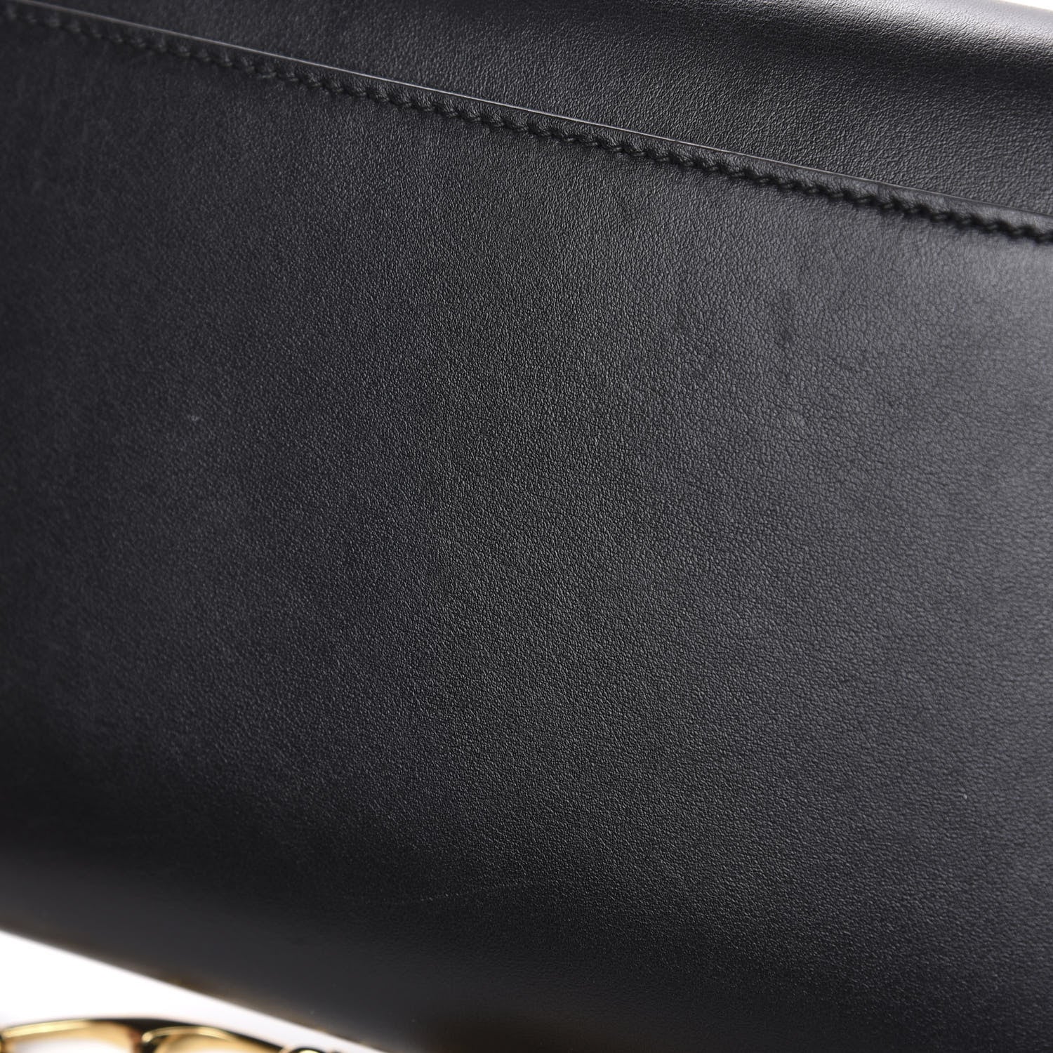 Gucci Smooth Calfskin Small Zumi Top Handle Shoulder Bag Black 15 of 17