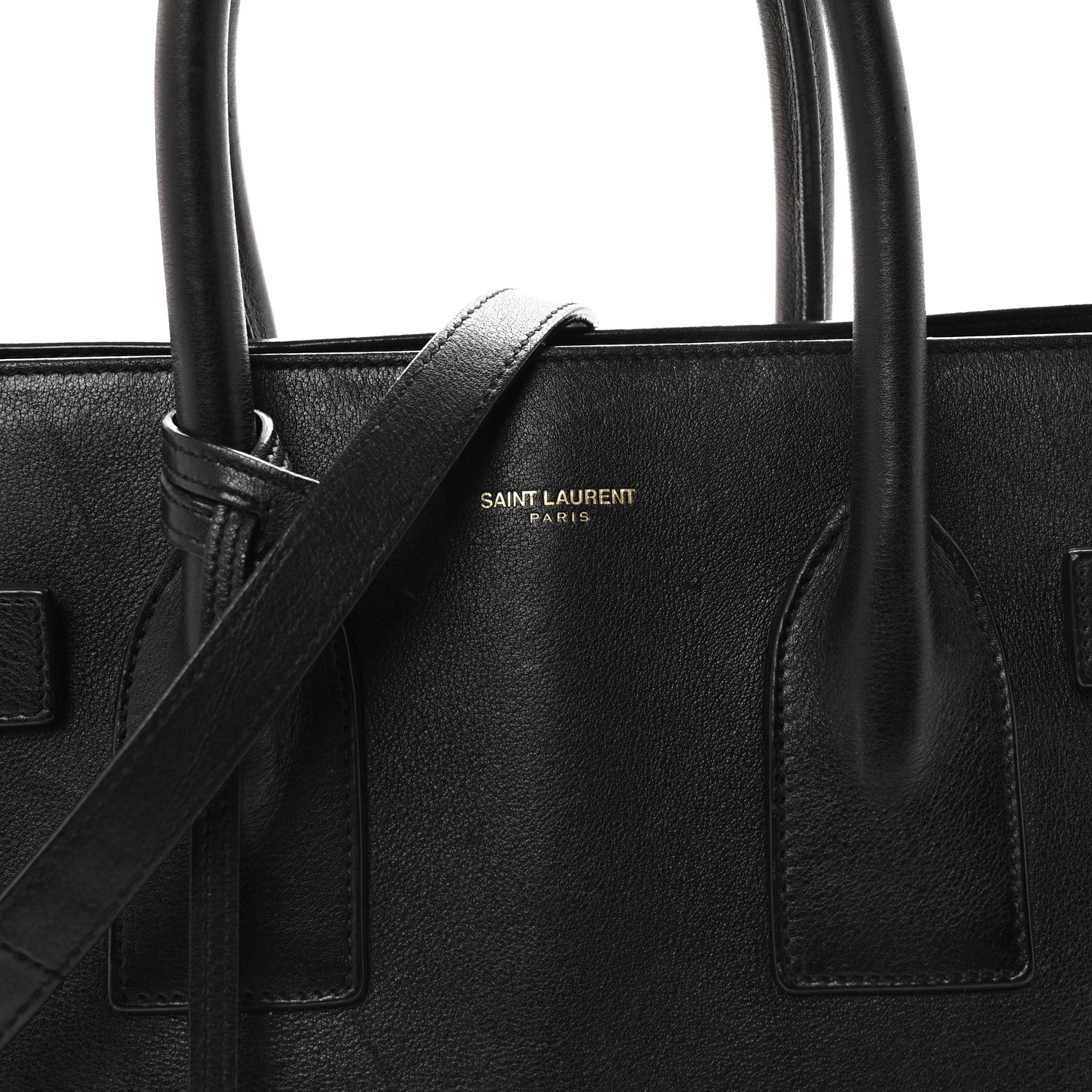 Saint Laurent Calfskin Small Sac De Jour Black 7 of 9