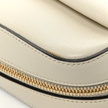 Gucci Azalea Calfskin Small Horsebit 1955 Shoulder Bag Mystic White 16 of 17
