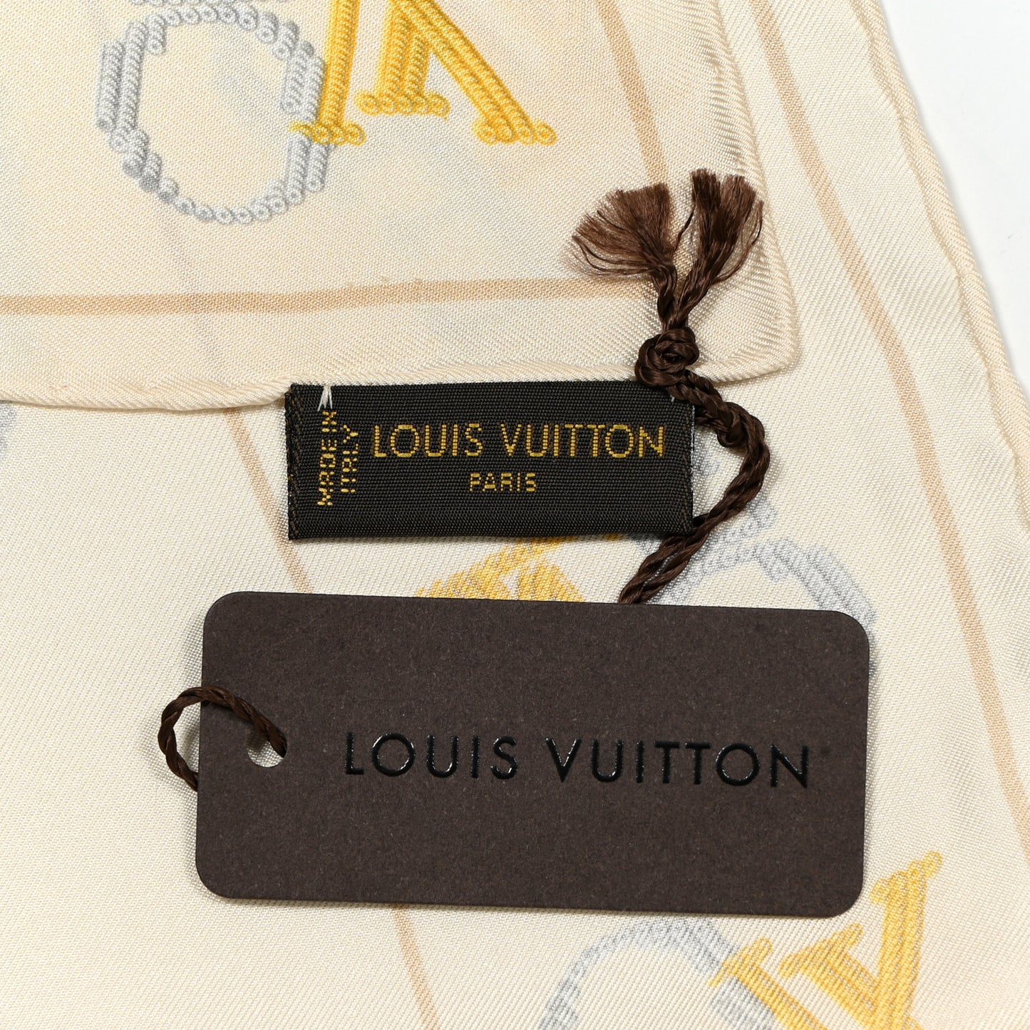 Silk That's Love Square Scarf Off White