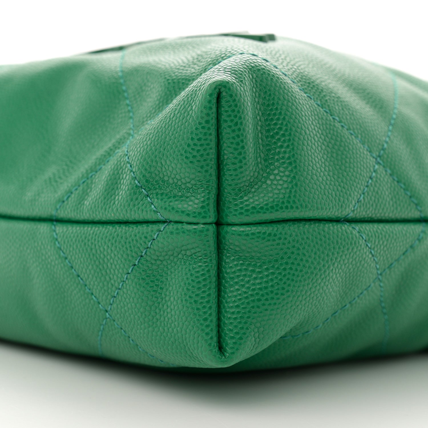 Chanel Shiny Caviar Quilted Mini Chanel 22 Green 10 of 10
