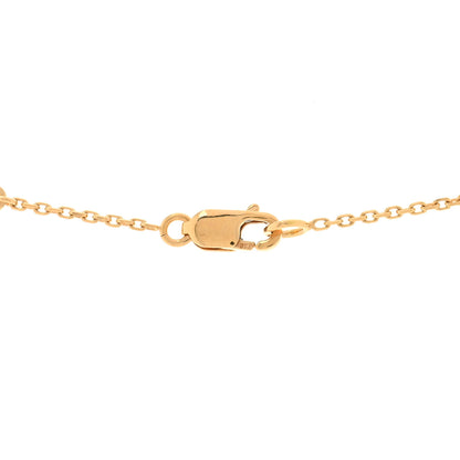 Van Cleef & Arpels 18K Rose Gold Carnelian Sweet Alhambra Heart Pendant Necklace 3 of 3