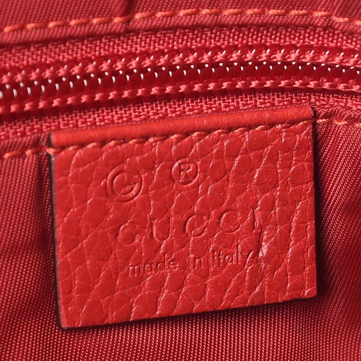 Nylon Monogram Dollar Calfskin Flat Messenger Bag Vibrant Red