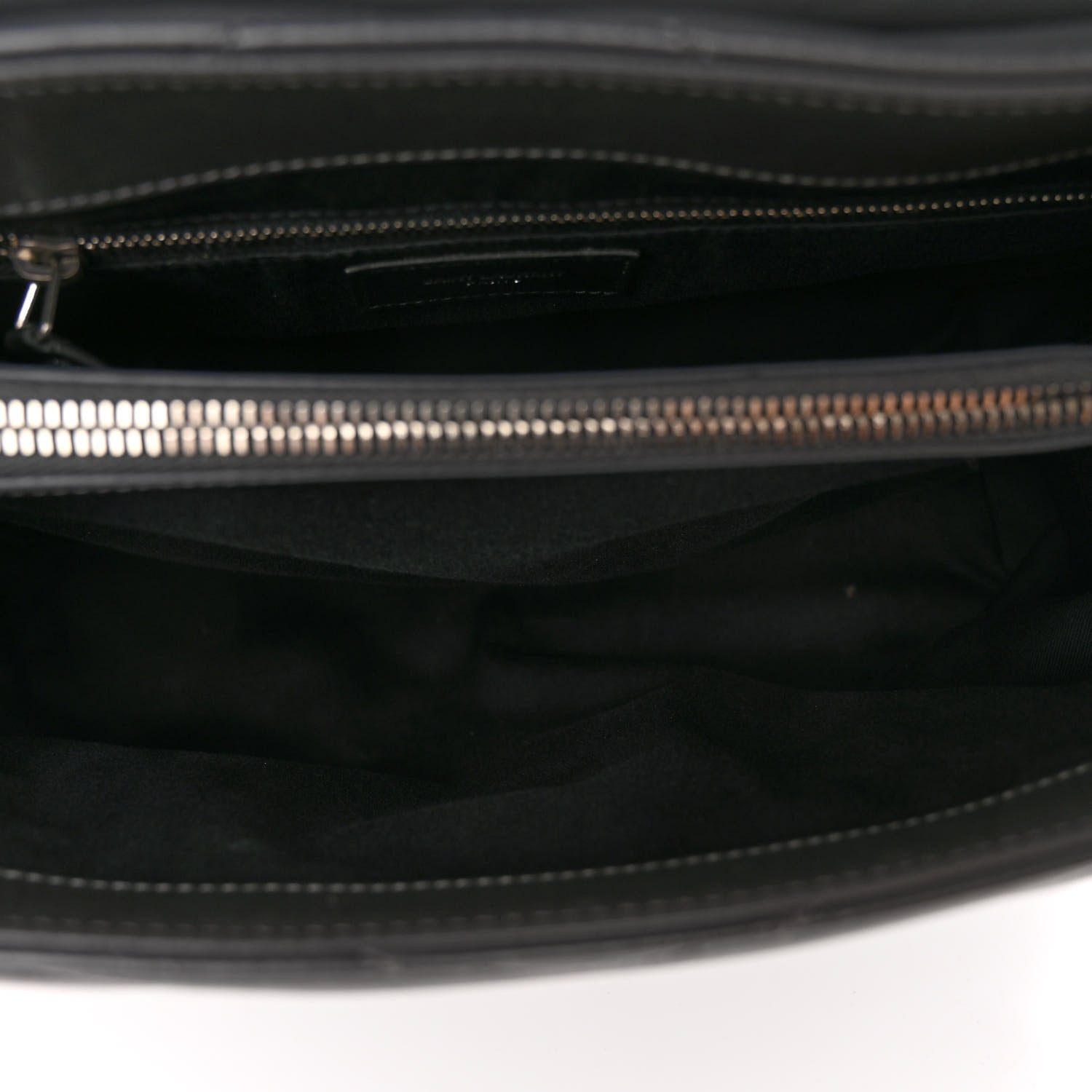 Saint Laurent Calfskin Y Quilted Monogram Medium Loulou Chain Satchel Storm 5 of 9