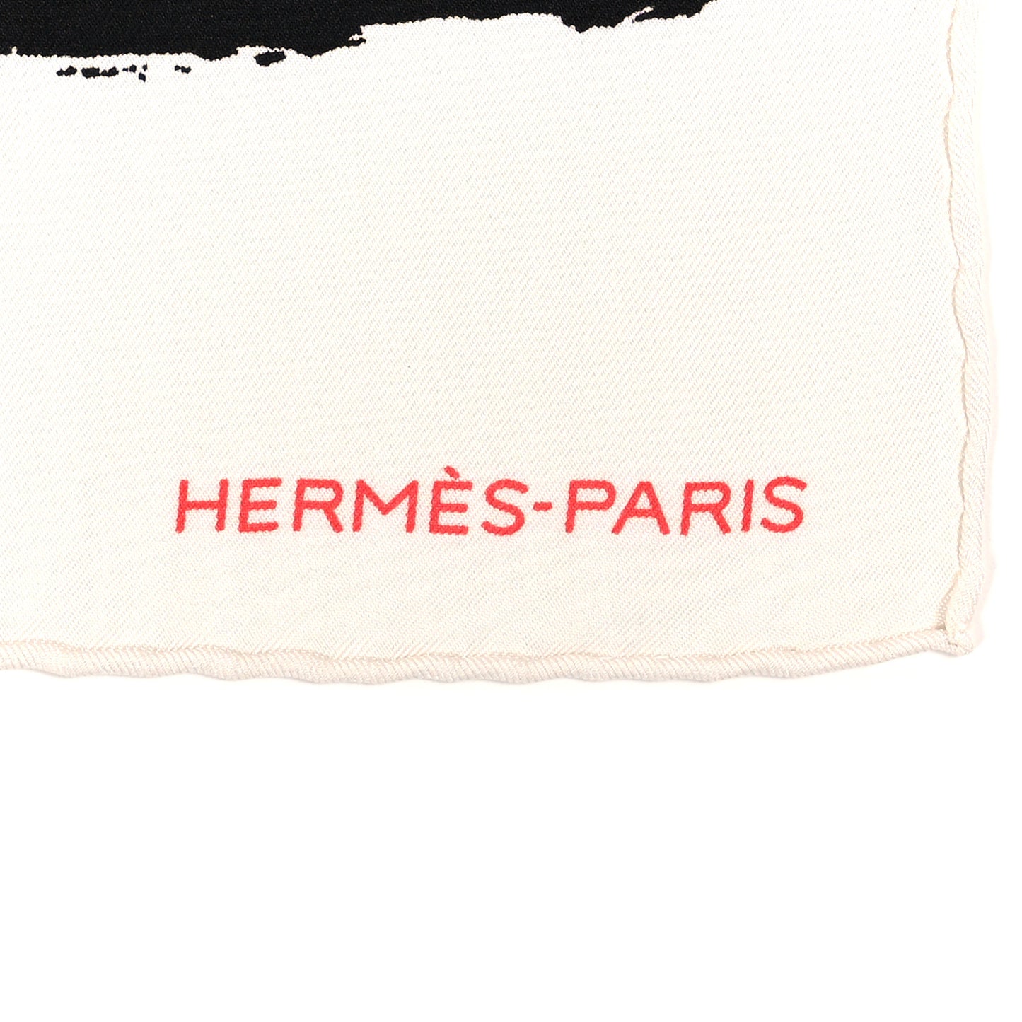 Silk Rosace De Janos Ber Scarf 90 Red White Black