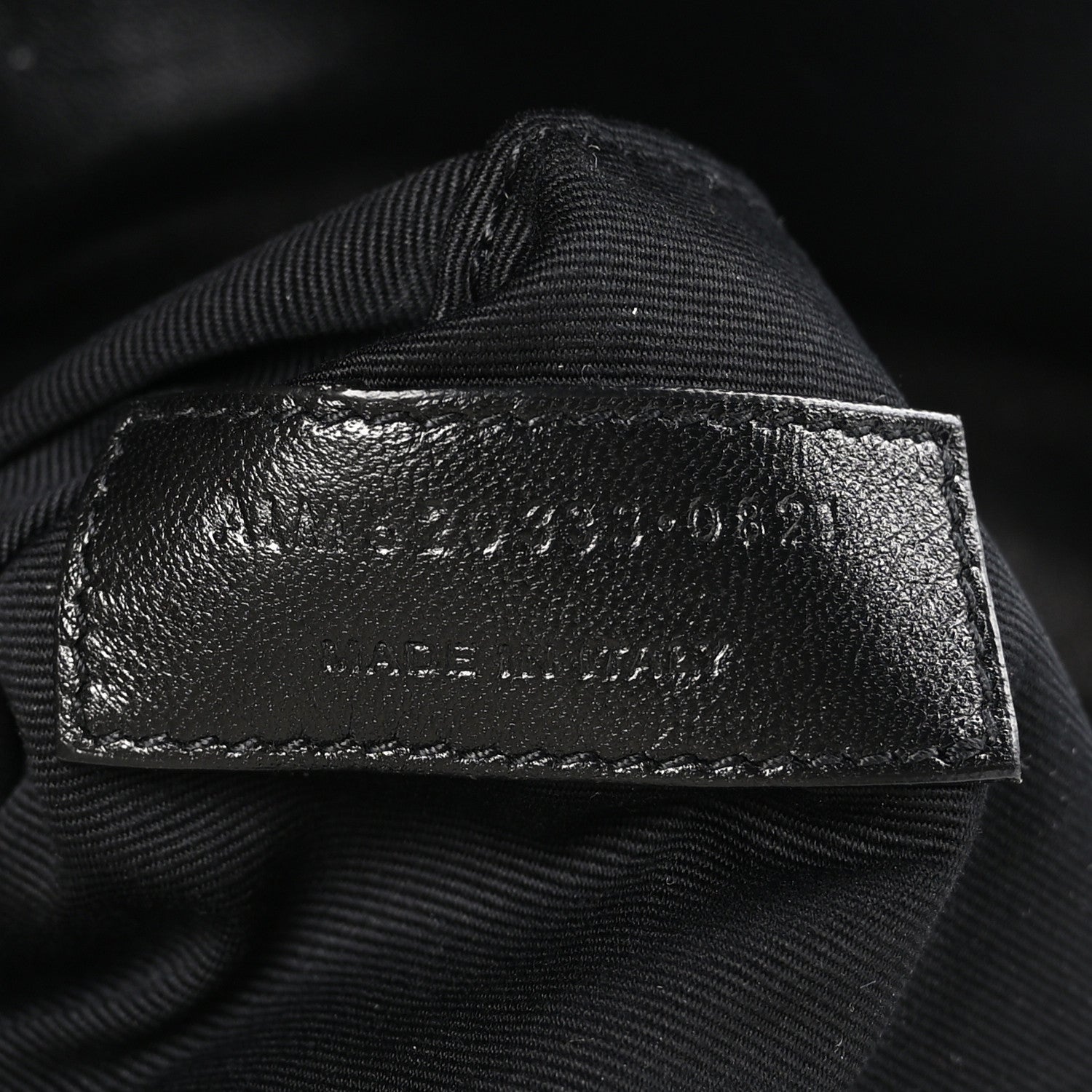 Saint Laurent Lambskin Quilted Toy Loulou Puffer Monogram Chain Satchel Black 6 of 12