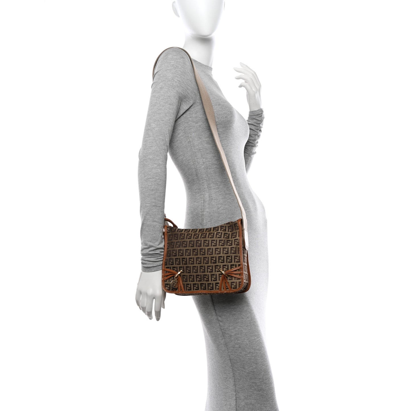 Zucchino Crossbody Messenger Panna Cuoio