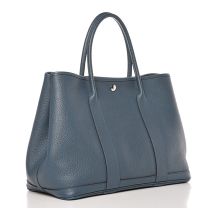 Hermes Vache Country Garden Party 36 MM Bleu Tempete 3 of 7