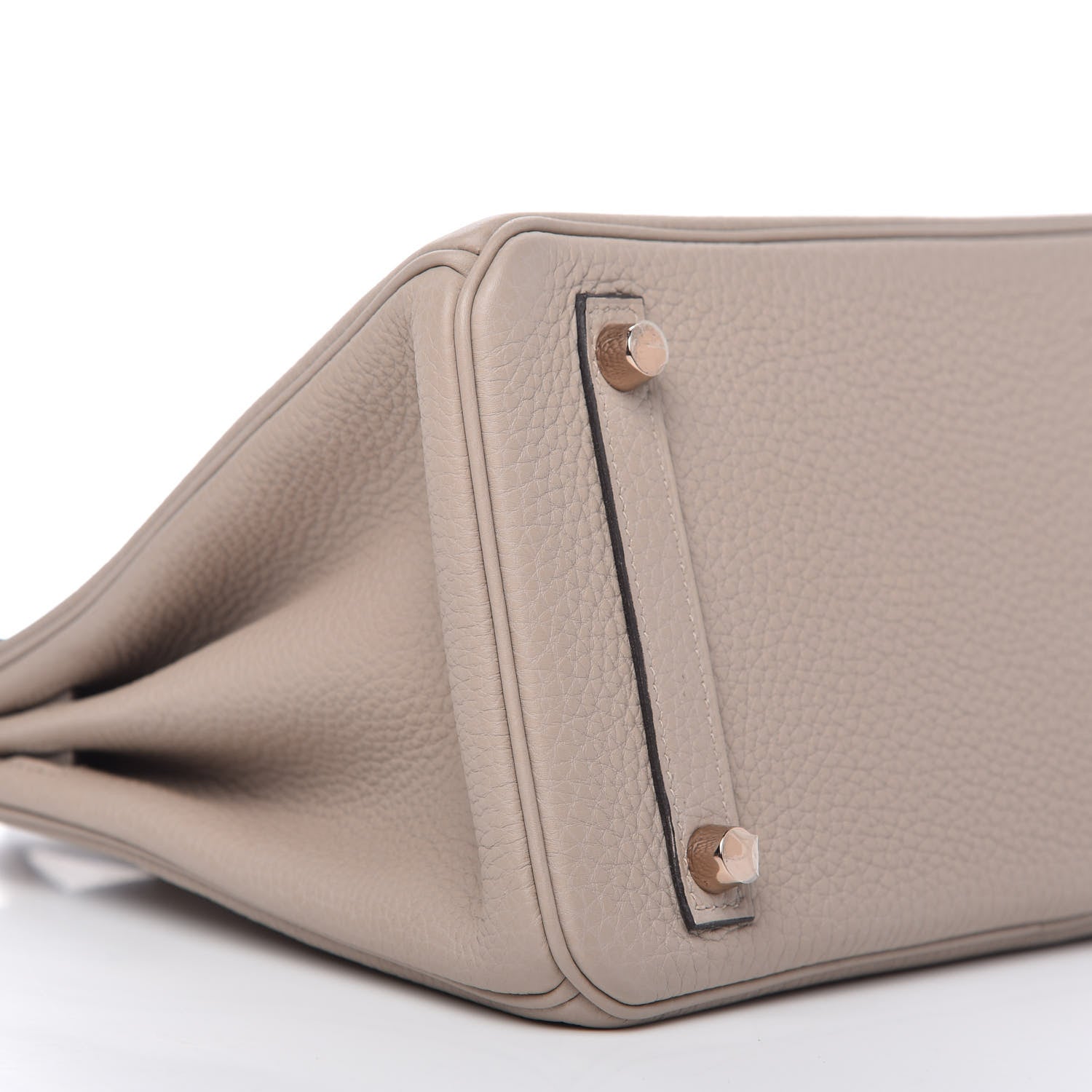 Hermes Togo Birkin 25 Gris Tourterelle 6 of 11