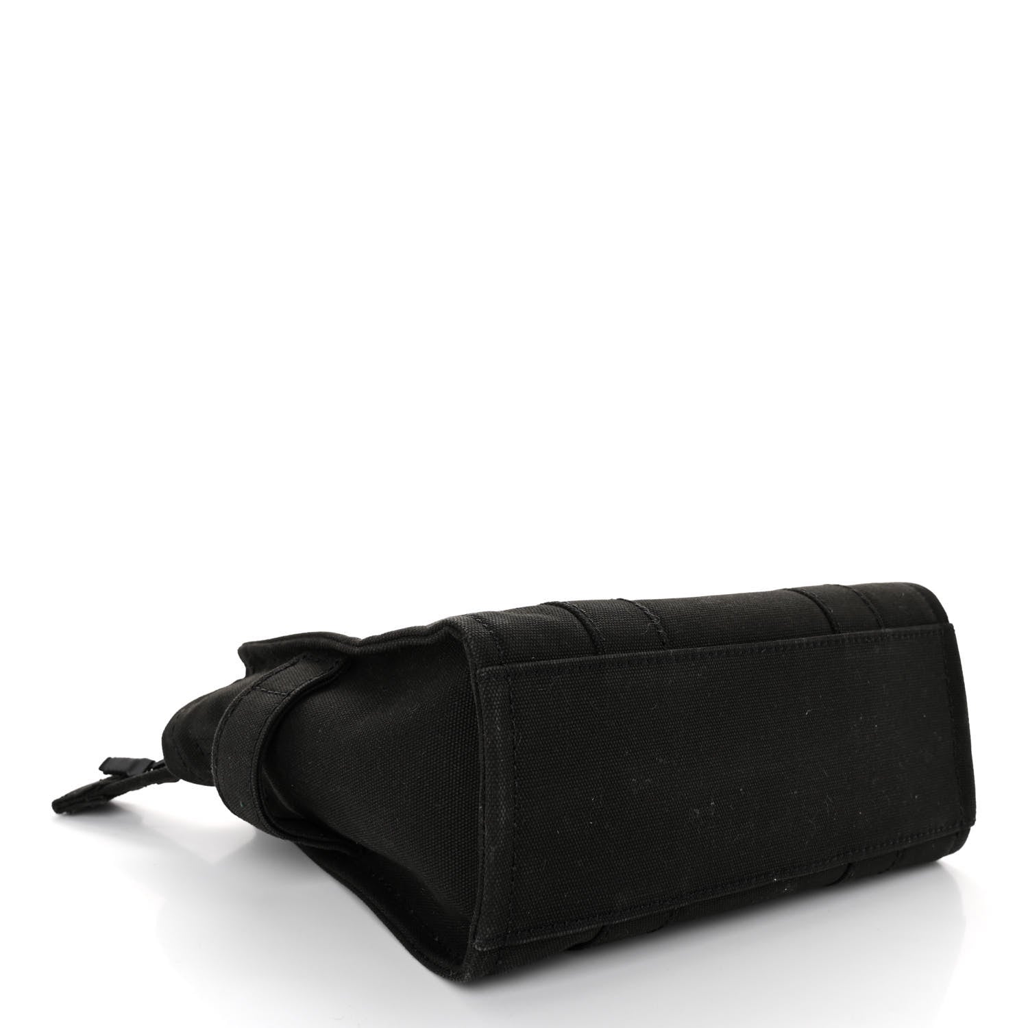Marc Jacobs Cotton Canvas Small The Traveler Tote Bag Black 4 of 8