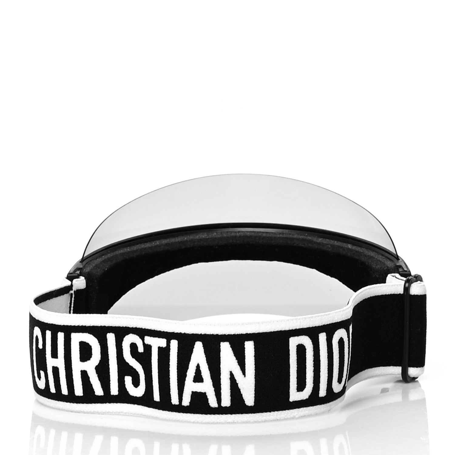 Christian Dior Mirrored DiorClub1 Sun Visor Black 5 of 8
