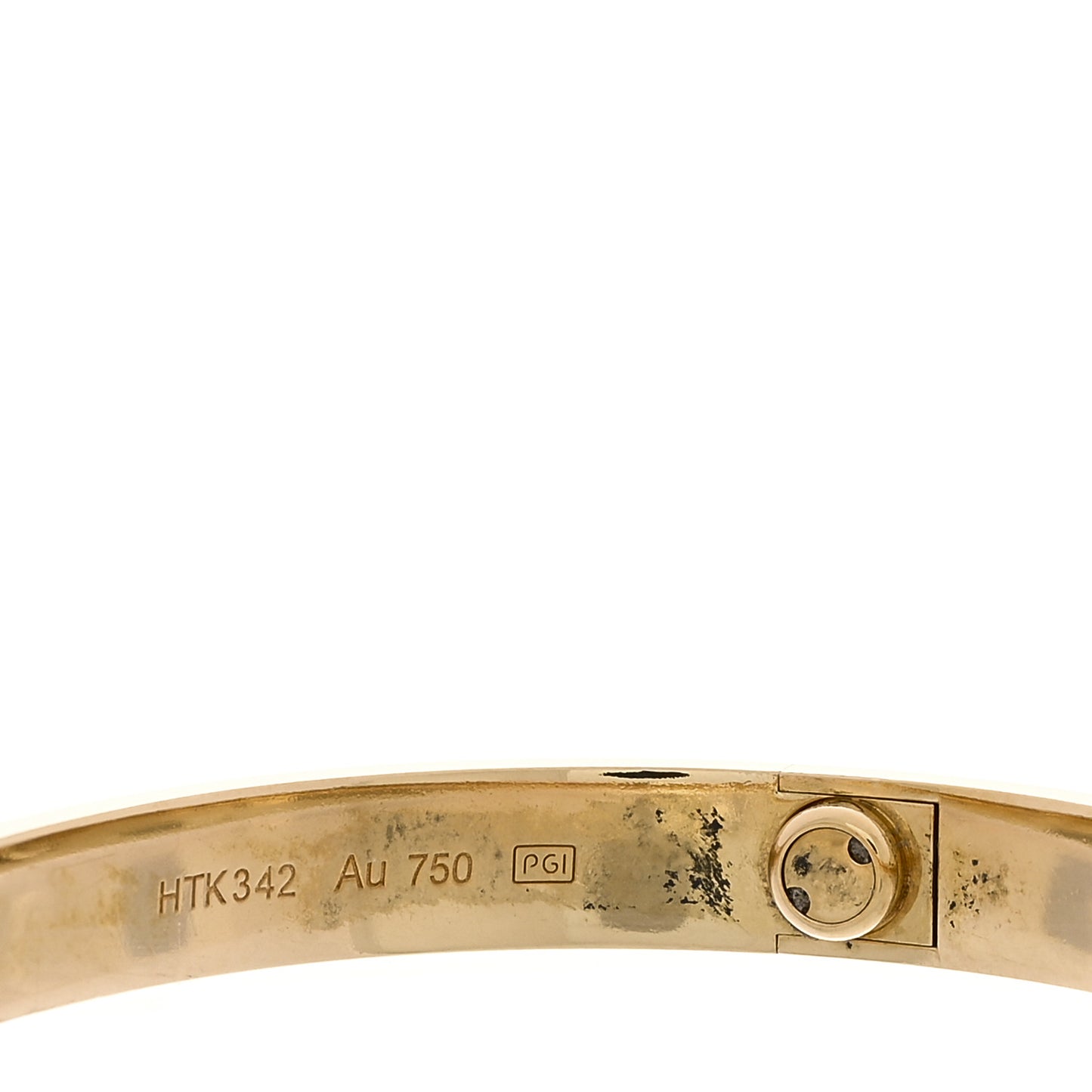 18K Yellow Gold LOVE Bracelet 16