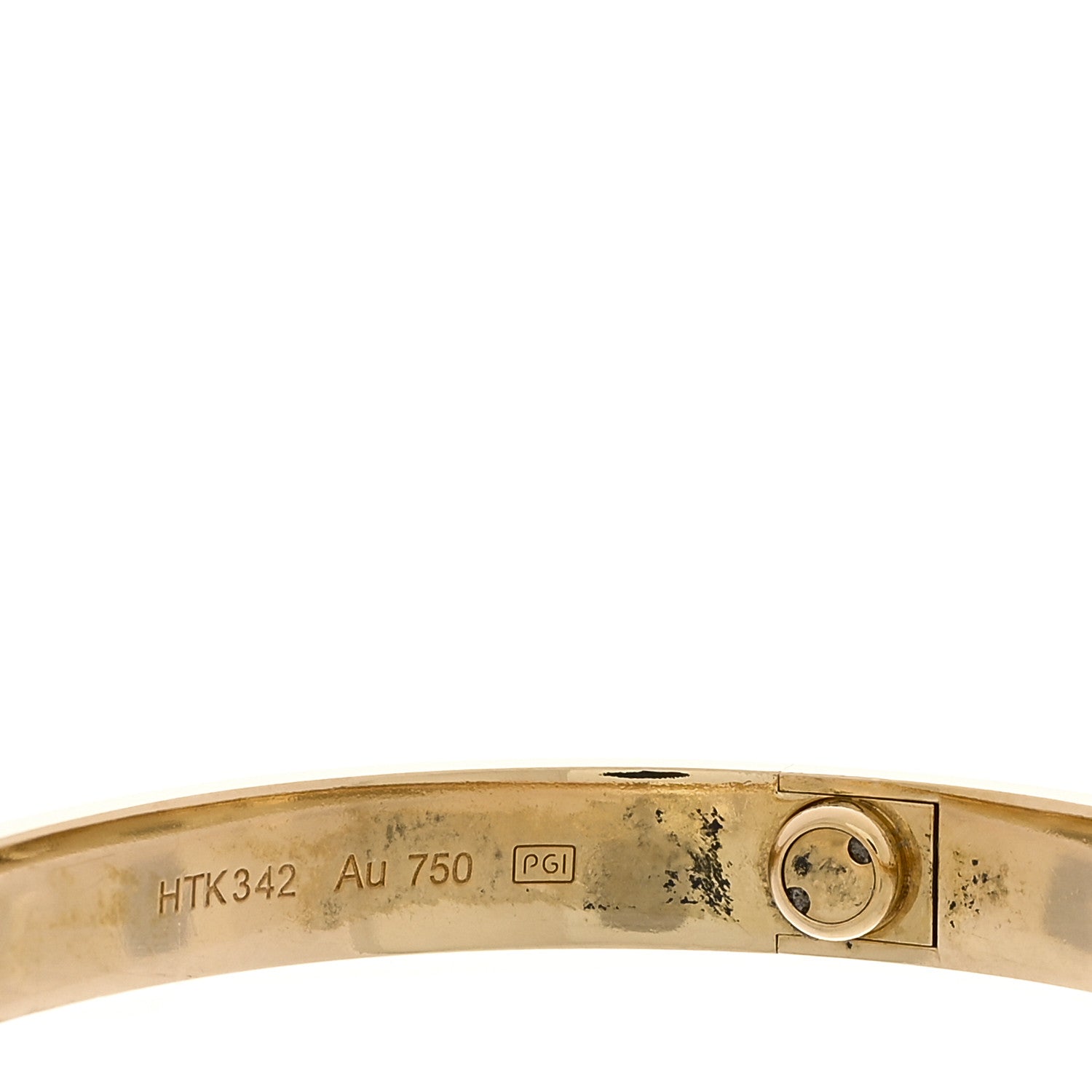 Cartier 18K Yellow Gold LOVE Bracelet 16 7 of 9