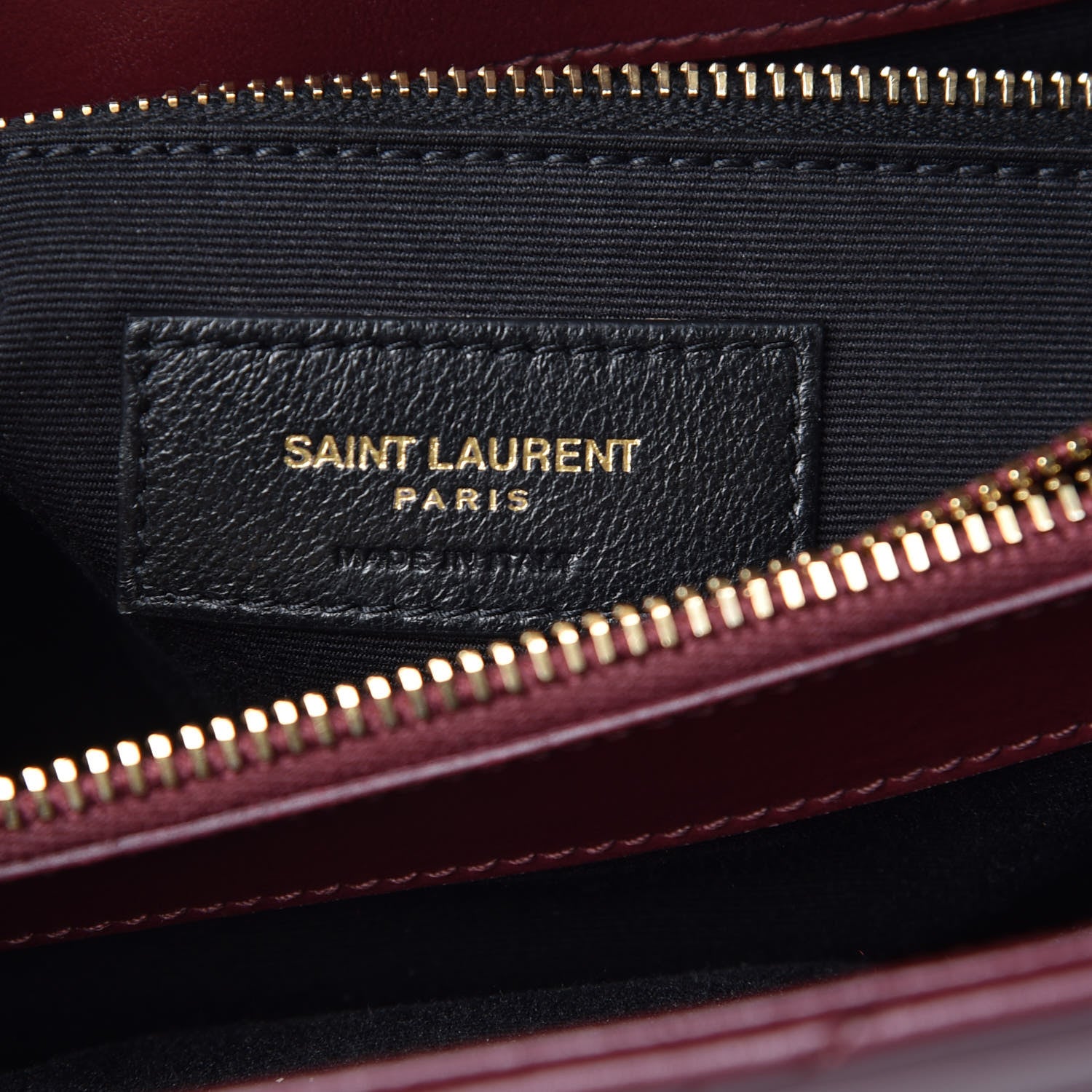 Saint Laurent Calfskin Y Quilted Monogram Medium Loulou Chain Satchel Palissandre 7 of 15