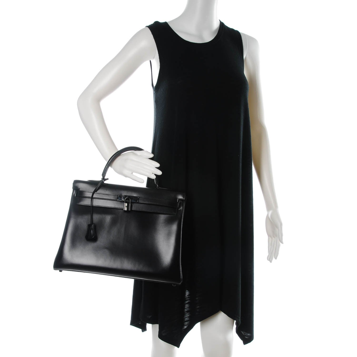 Hermes Box Kelly Retourne 35 So Black 2 of 23