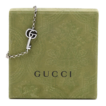 Gucci Sterling Silver Double G Key Bracelet 5 of 5