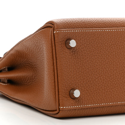 Hermes Togo Kelly Retourne 25 Gold 9 of 11