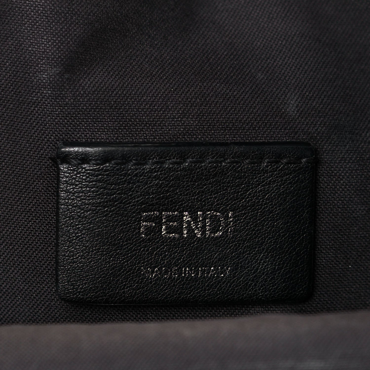 Fendi Vitello Century Opaco Large Back to School Backpack Black 5 of 15