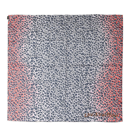 Louis Vuitton Silk Leopard Scarf Rouge 1 of 4