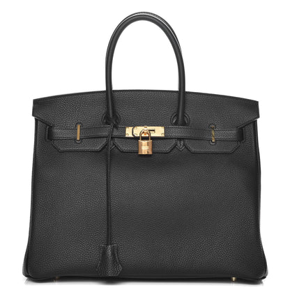 Hermes Togo Birkin 35 Black 1 of 24